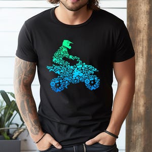 Quad Biker ATV 4 Wheeler Funny Quad Gift for Men and Boys T-Shirt, Sweatshirt, Hoodie, Tote Bag - 247923