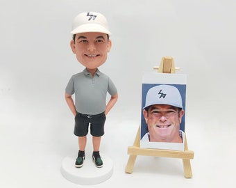 Personalised custom father bobblehead, custom bobblehead cool father's day gifts,custom bobblehead as boss day gifts,custom uncle bobblehead