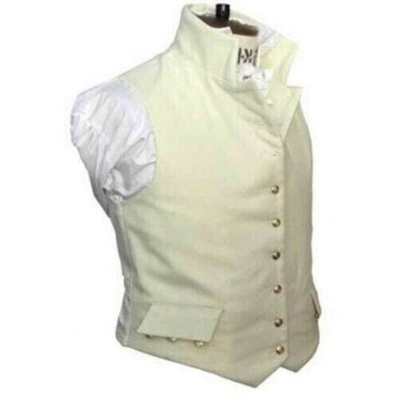 Buy Mens Napoleon off White Wool Vest and Breeches Online in India Etsy