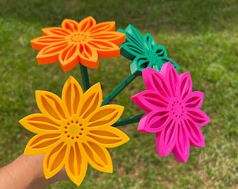 Bienentränke Insektentränke Blumenform Garten Deko Biene Wasserstelle Hummeln Wildbienen Balkon Tränke Pink Gelb Orange Grün
