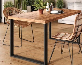 Patas para mesa industrial, vintage, escritorio personal, mesa de trabajo, minimalista, moderno, comedor personalizado,