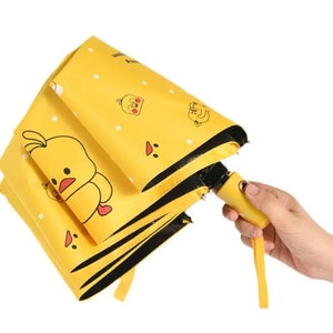 Kids Yellow Duck Umbrella image 1