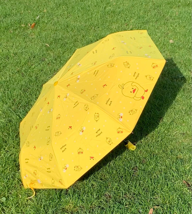 Kids Yellow Duck Umbrella image 4