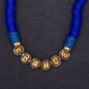 Tricolor Triumph: French Rugby Inspired Bead Bracelet. Bead Bracelet - France Rugby - Wear your colours. 6 nations. Autumn internationals.