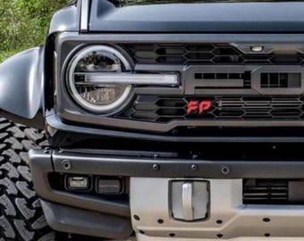 Emblemat Ford Bronco Raptor FP (Ford Performance) z lat 2022–2026