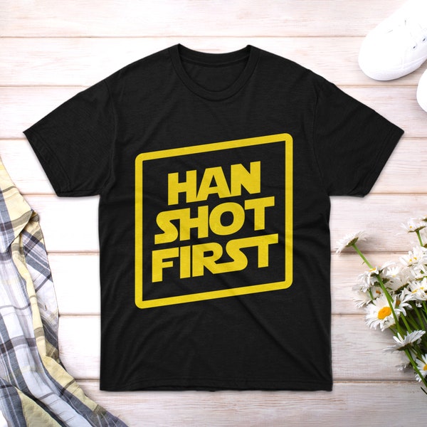 T-Shirt Han Event Big Shot Girl Novelty First Shirt Women Sleeve Gift for Men Unisex Friend Shirts Family Tee Short Boy