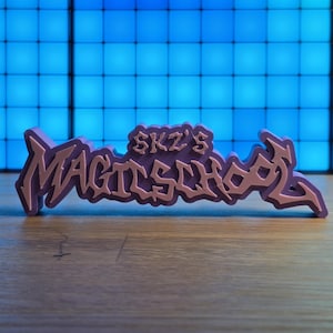 Stray Kids Magic School fanmeet Logo Standee Sign for Decor Album Shelf SKZ