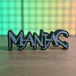 Stray Kids MANIAC Tour Logo Standee Sign for Decor Album Shelf SKZ