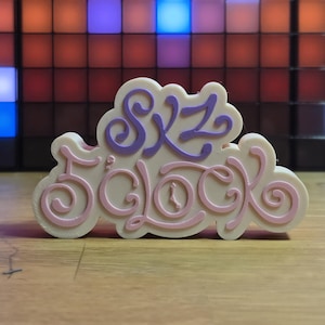 Stray Kids 5&#39;oclock Fan Meeting tour Logo Standee Sign for Decor Album Shelf SKZ