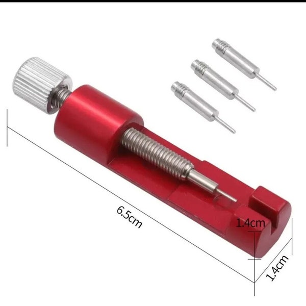 Un ensemble d'outil de réparation pour les  parures de montres ,ajusteur de compte heure,  outil de démontage de montre et de remontage