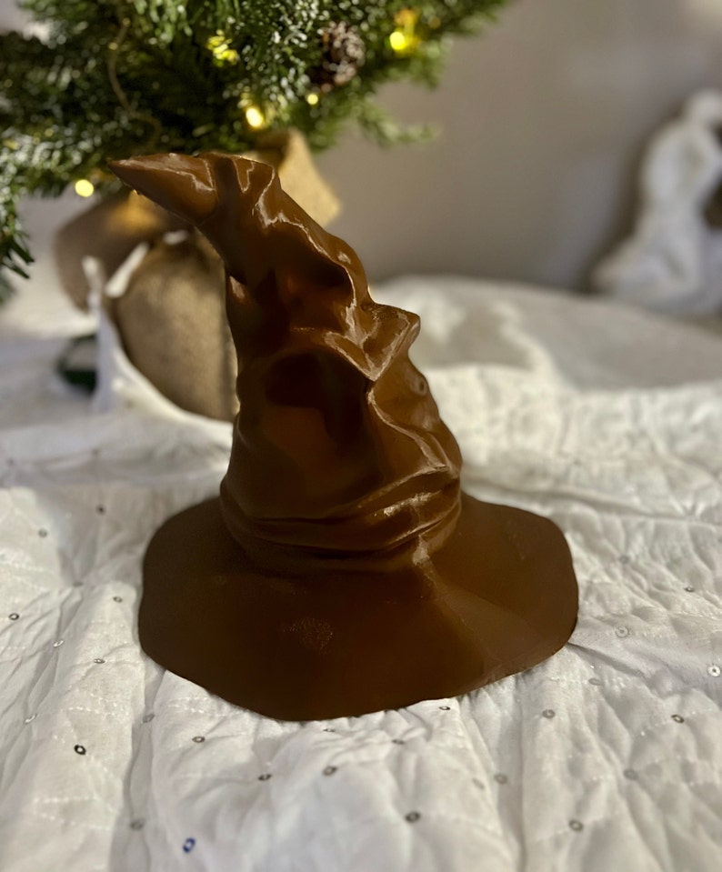 Harry Potter Sorting Hat Tree Topper Wizard Hat Tree Etsy