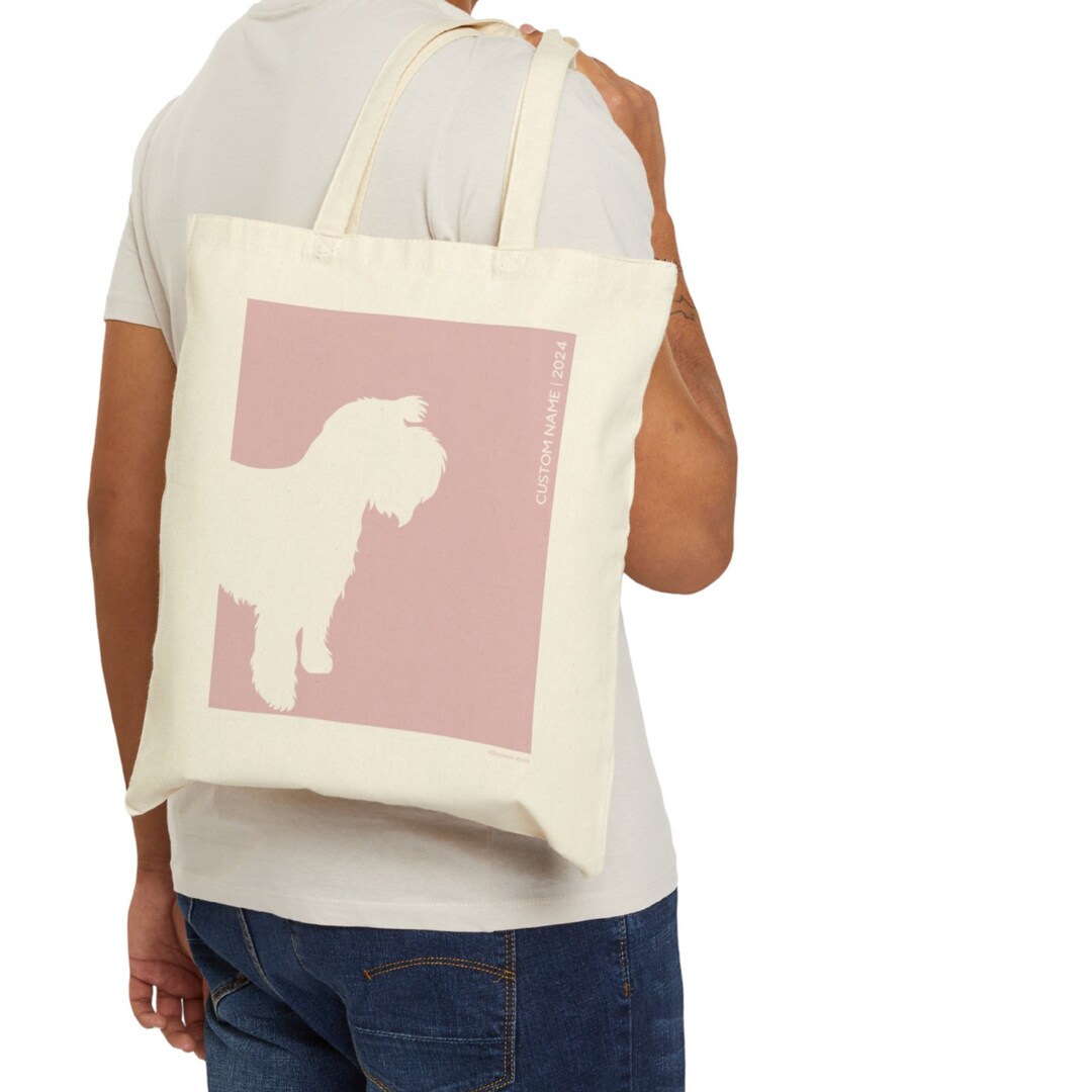 Schnauzer Terrier Shopper Carrier Bag Eco Friendly Cotton Etsy