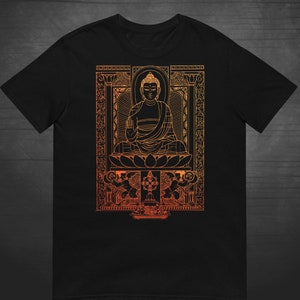 Buddha&#39;s Enlightenment T-Shirt |Spiritual |Meditation |Yoga |Consciousness |Om Mani Padme Hum |Buddhism |Unisex