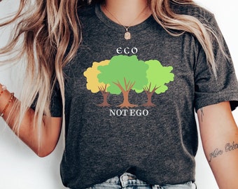 Eco-Friendly Tree Shirt, Nature Lovers, Sustainable Fashion Tee, Organic Cotton Tree Farm Shirt, Adventure Apparel, Outdoor Enthusiast Tee