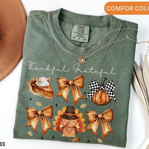 Comfort Colors® Pumpkin Pie Shirt,Fall Shirt,Thanksgiving Gift,Thanksgiving Shirt,Thanksgiving tshirt for Women,Fall Apparel,Fall T-shirt