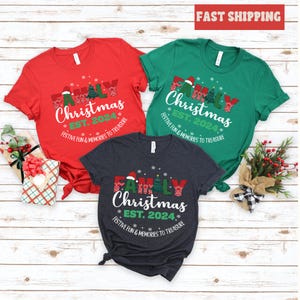 Family Christmas 2024 Festive Family Group Shirts, Christmas Family Shirt, Christmas Group Shirt, Christmas Pajamas shirt, Christmas Gifts