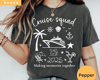 Cruise Squad Shirts, Family Cruise Tee, Family Trip 2025, Family Cruise Tee, Friends Cruise Shirts, Family Matching Shirt,Cruise Squad Shirt