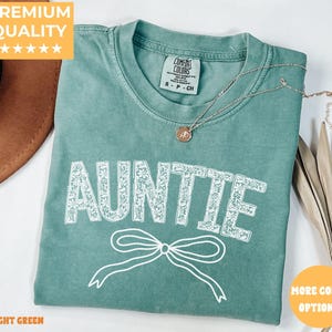 Comfort Colors® Aunts Shirt, Cool Aunts Shirt, Favorite Aunt Shirt, Cool Aunt Gift from Niece, New Aunt Shirt, Gift for Cool Aunts, Auntie