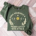 Winter Solstice Shirt, Yule Christmas Sweater, Have Yourself A Merry Little Solstice Sweatshirt, Yule Holiday T-Shirt, Pagan Christmas Shirt product logo