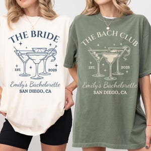 Customized Bachelorette Comfort®, Nashville Bachelorette Party Shirts, Austin Bachelorette, Bach Club Shirts, Beach Bach Shirt