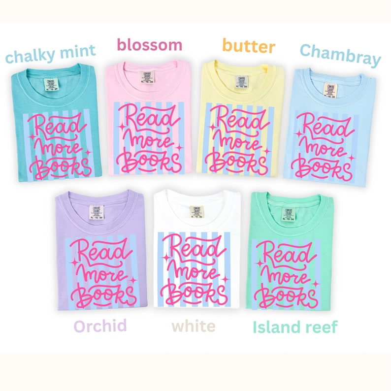 front-Chalky Mint,front-Blossom,front-Butter,front-Chambray,front-Orchid,front-White,front-Island Reef
