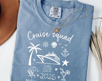 Cruise Squad Shirts, Family Cruise Tee, Family Trip 2025, Family Cruise Tee, Friends Cruise Shirts, Family Matching Shirt,Cruise Squad Shirt