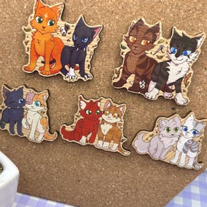warrior cat pins