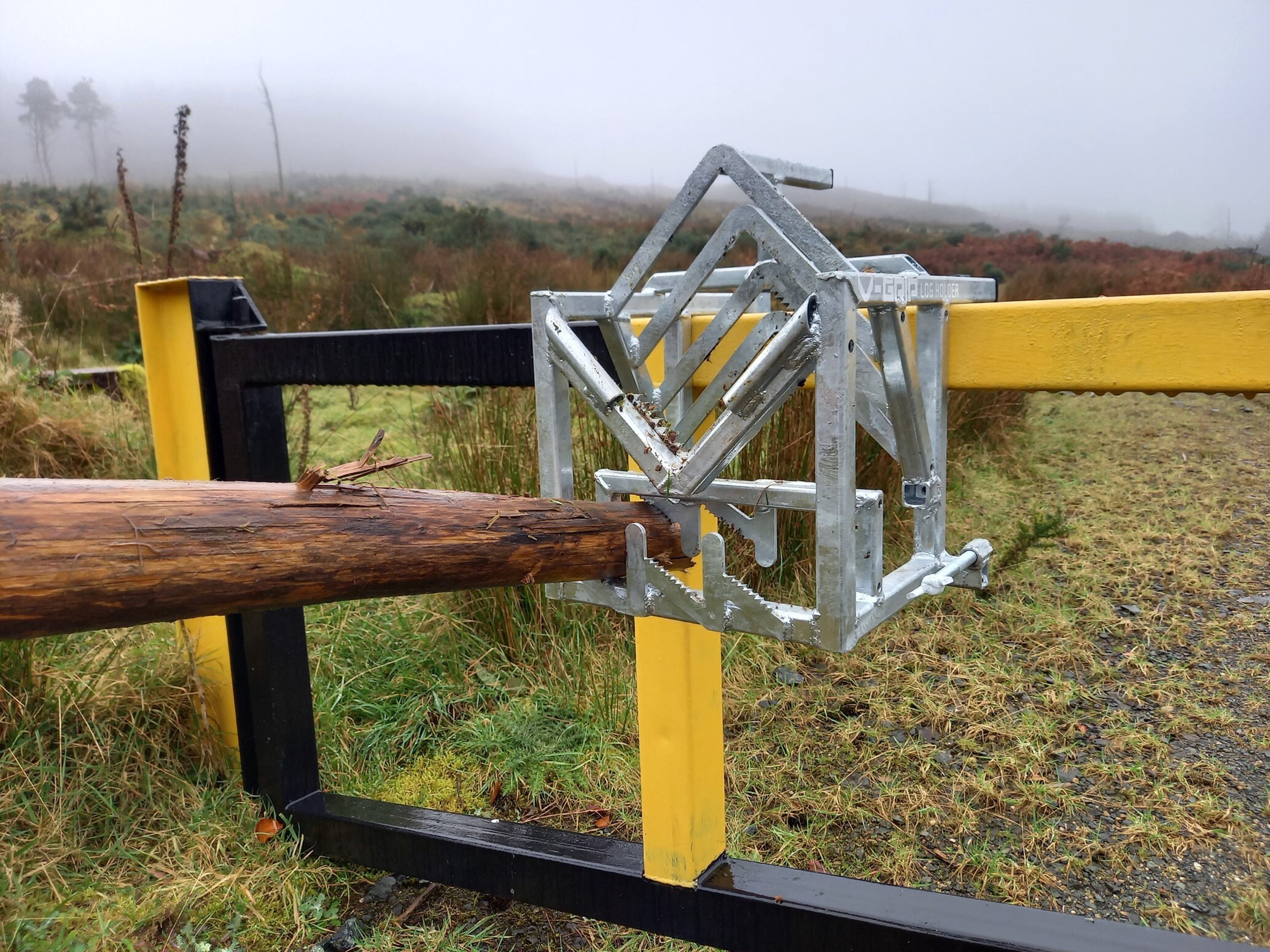 Vgrip Log Holder / Saw Horse Etsy