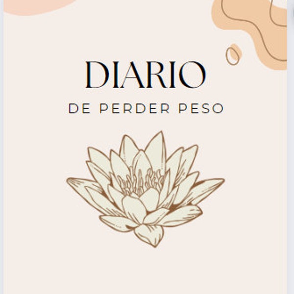 NUEVO Diario de Perder Peso | Weight Loss Journal (Spanish) | Marcado de Peso | Diario