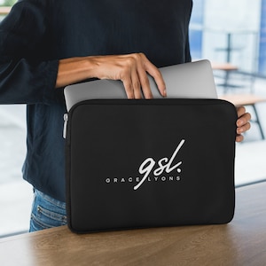 Custom Name Laptop Sleeve | Initial Laptop Sleeve | Personalized iPad Sleeve | Monogrammed Laptop Sleeve | Custom Tablet Sleeve