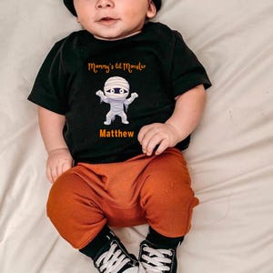 Mommy&#39;s Lil Monster Onesie | Custom Halloween Onesie | Custom Baby Bodysuit | Infant Onesie | Toddler Halloween Bodysuit | Halloween Shirt