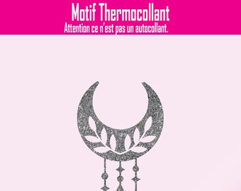 Motif thermocollant bohème