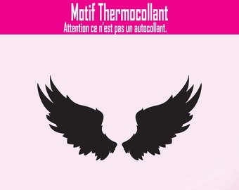 Motif thermocollant ailes