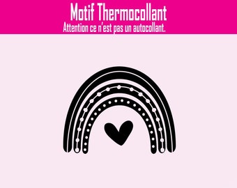 Motif thermocollant style bohème