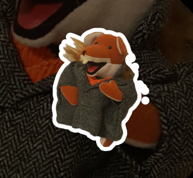 Rare Vintage Basil Brush Plush / Soft Toy Collectable Etsy