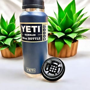 Ice / fruit blocker for YETI chug caps