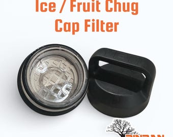 Ice / fruit blocker for YETI chug caps
