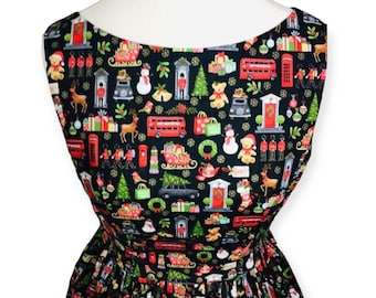 Christmas/London Themed Dress
