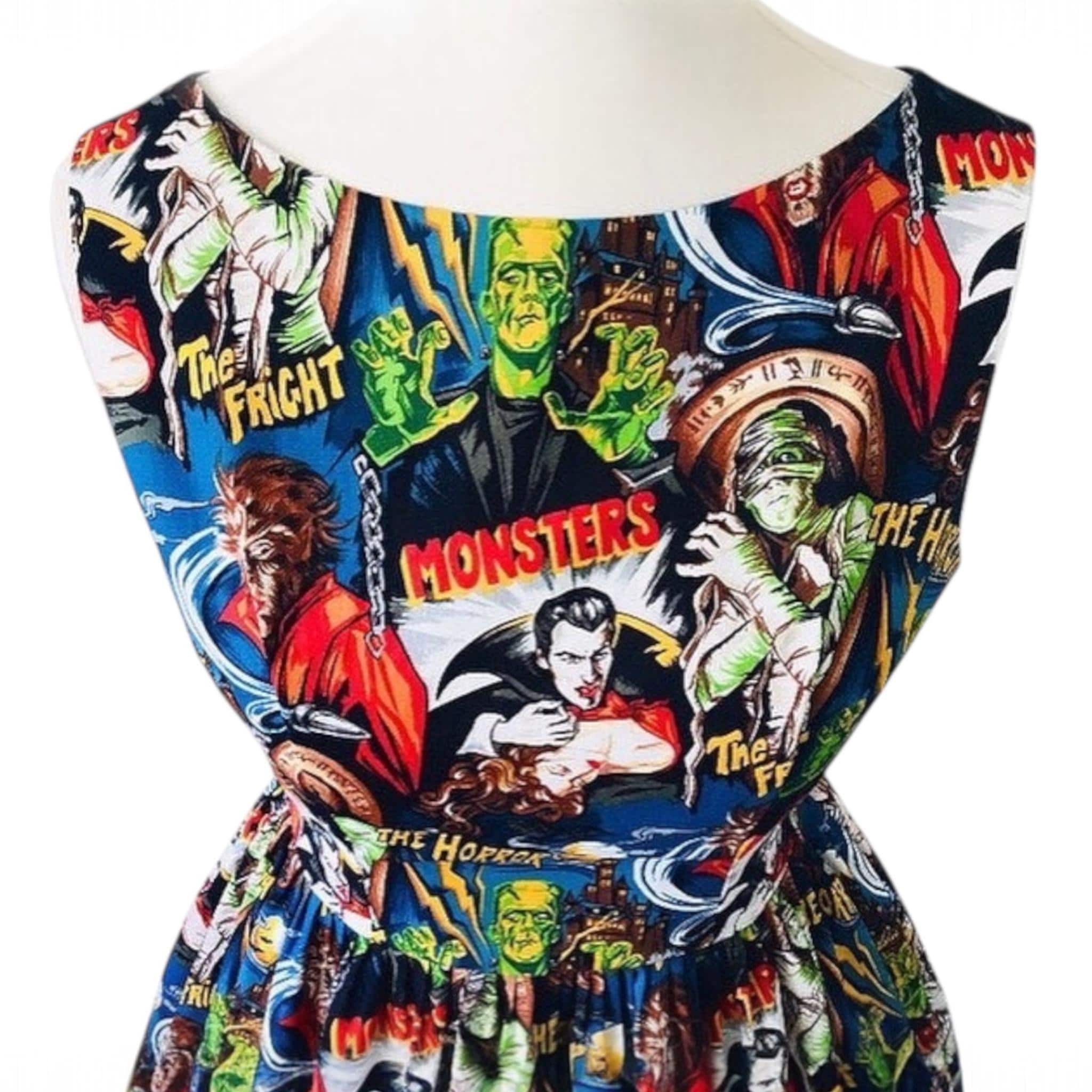 white christmas dresses Classic Monster Dolly Dress – Paper Doll Productions main image 1