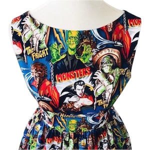 Horror/Monster/Ghouls Halloween Themed Dress