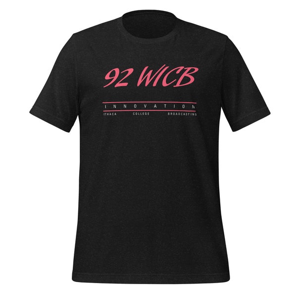 92 WICB 90s Retro Logo: Unisex Bella & Canvas T-shirt