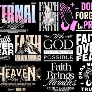 faith over fear png | Faith Streetwear Designs png