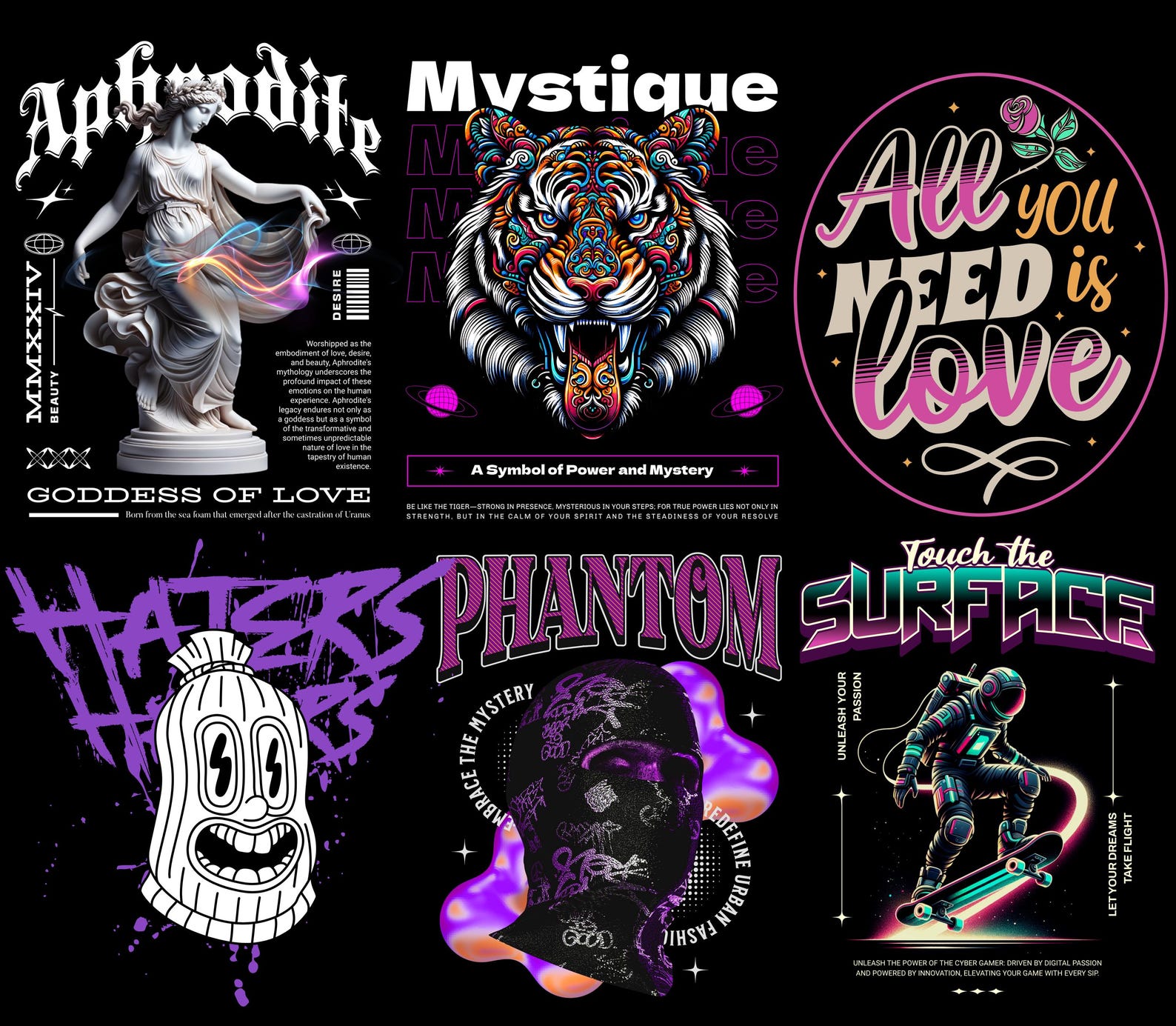 Streetware Design 100+ Streetwear T-shirt Designs, Urban PNG Bundle (digital Download) - Etsy