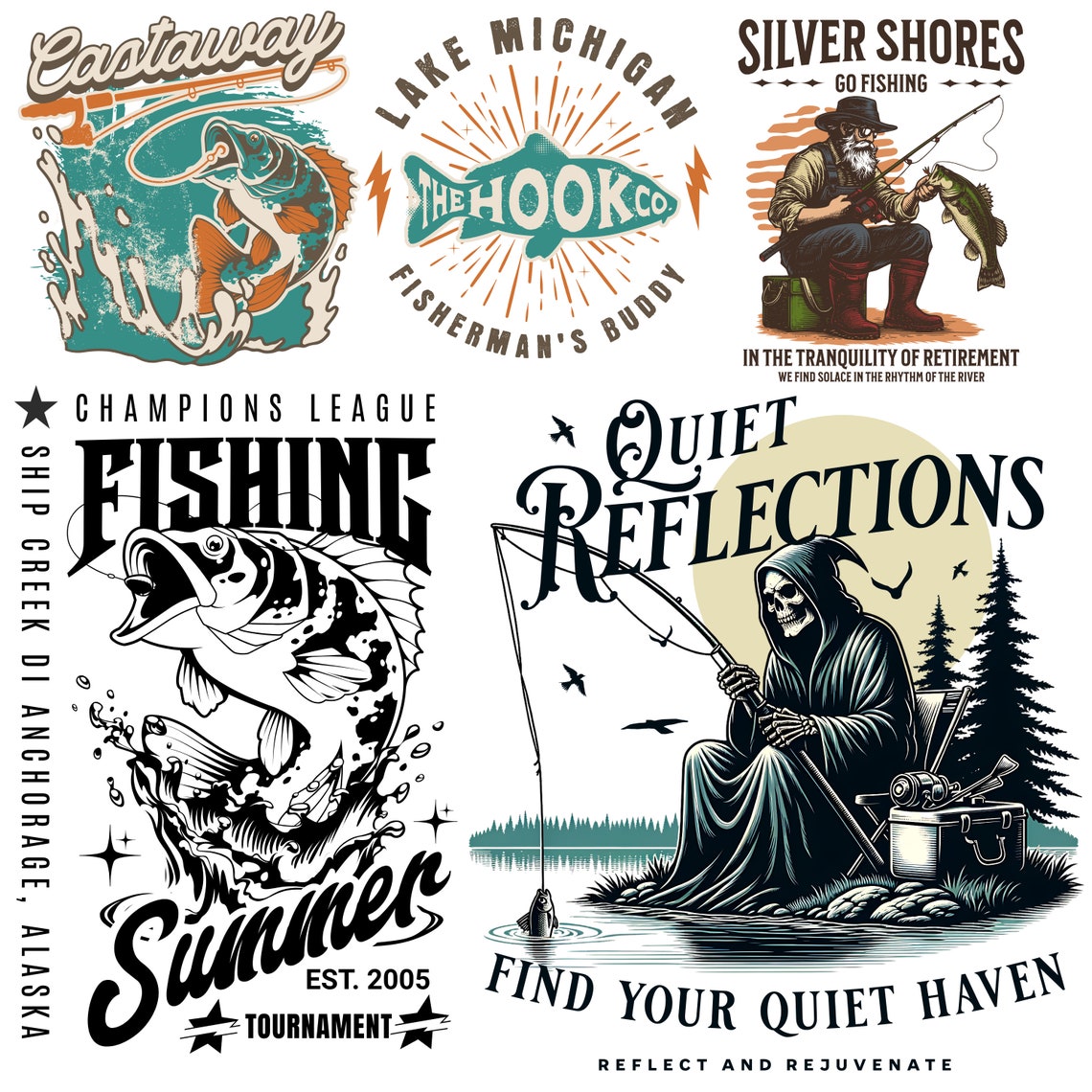 Best Dad Gift | Fisherman PNG, Fishing Quotes PNG, Father's Day Fishing ...