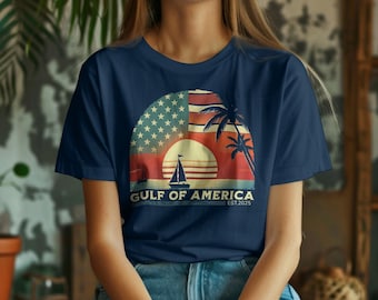 Golf van Amerika vintage png, patriottische retroafbeelding (digitale download)