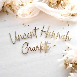Hochzeit Platzkarte Name personalisiert Namensschild Hochzeit Tischkarte personalisiert Tischdeko Geburtstag Kommunion Konfirmation Taufe