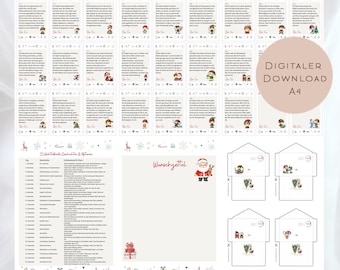 Secret Santa letters with elf pranks | Christmas elf letters for children | Printable Christmas elf letters
