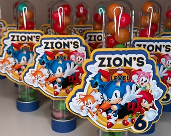 3D Sonic Candy Tubes