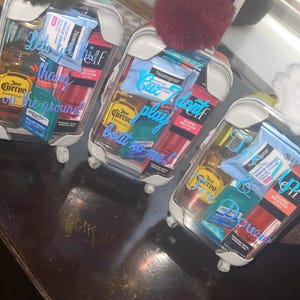 Small and mini suitcase favors