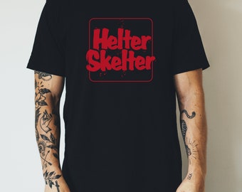 Helter Skelter - Charles Manson' Regular Fit Handcrafted Tshirt